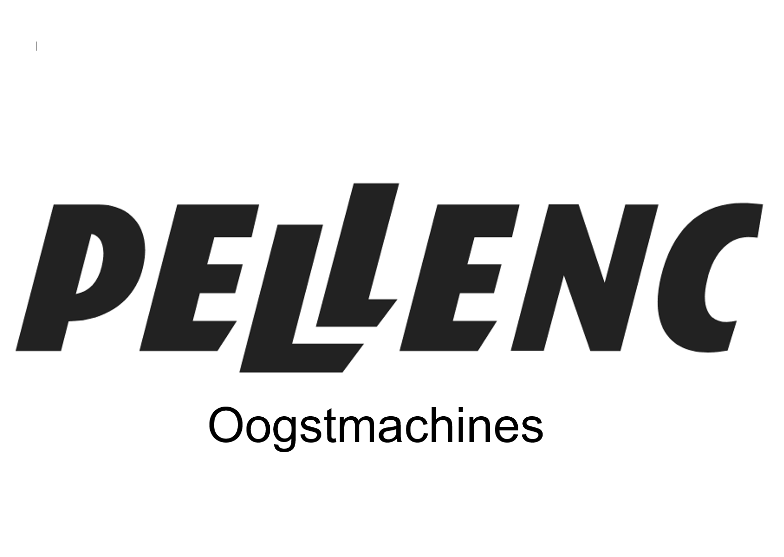 Pellenc oogstmachines